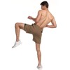 EVERWORTH Pantalones cortos de entrenamiento 2 en 1 para hombre