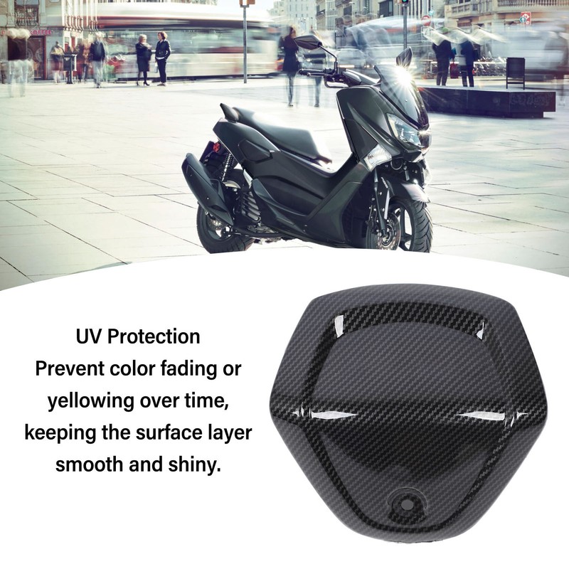 Motorcycle Handle Center Cover Carbon Fiber Style UV Protection Handle