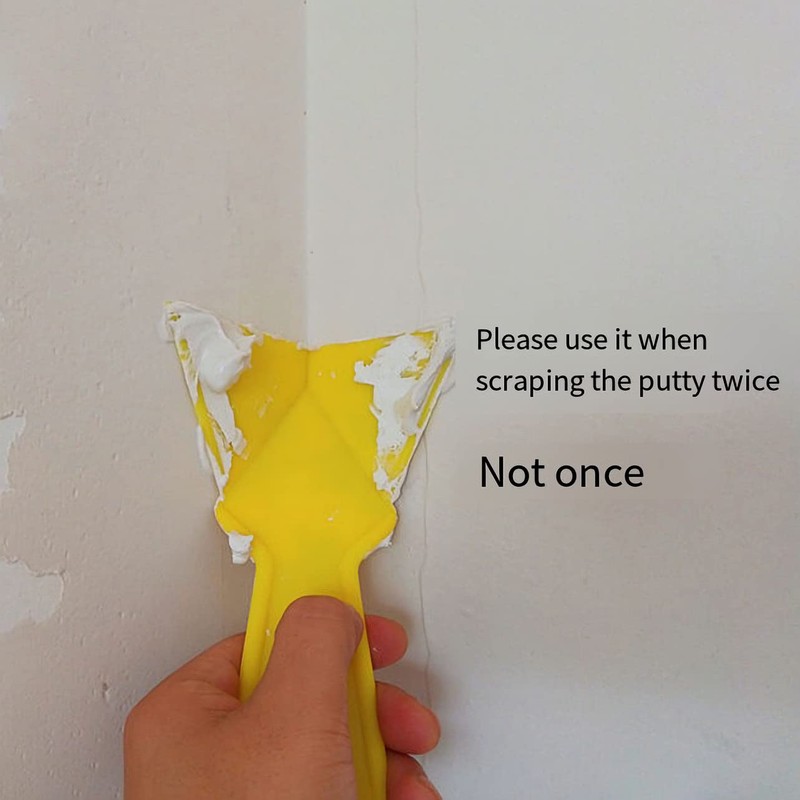 10pcs Plastic Corner Trowel, Drywall Corner Finishing Tools, Cleaning Stucco