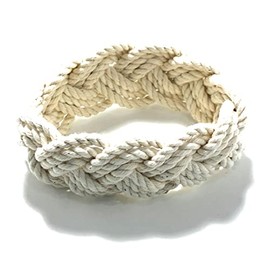 Original Natural White Cotton Sailor Knot Bracelet