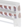 Plastic Wrap Storage Rack Cling Film Dispenser Cutter Paper Towel