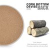 6Pcs Drink Coasters with Holder, Marble Style Ceramic Drink Coaster,