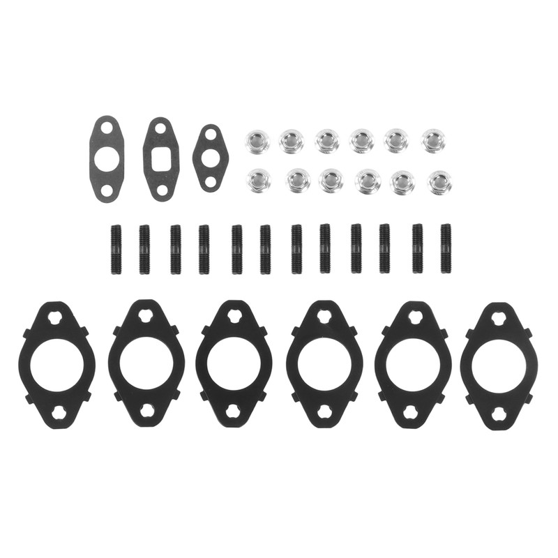 Exhaust Manifold Bolts Gaskets Kit 5266422 Metal Alloy Replacement for