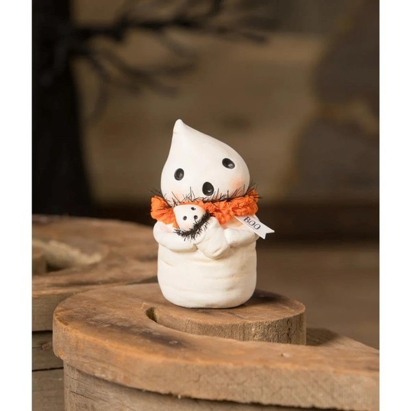 Bethany Lowe 4" Raggedy Pants Father Boo and Baby Halloween