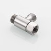 Tecmolog Add On Tee Fitting Stainless Steel Toilet Water Supply