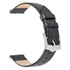 EACHE 14mm Black Leather Watch Bands for Women Quick Release