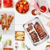 E-far Stainless Steel Baking Sheet with Wire Rack Set, 12.5”