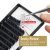 Lashview 0.20mm Ellipse Flat False Eyelash Extensions Extremely Soft Application-friendly