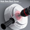 Hole Saw Dust Bowl, 6.3in Drill Dust Collector, Reusable Hole
