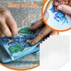 White Mesh Plastic Canvas Sheet, 5 PCS 14 Count Flexible