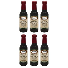 Sauce Steak Merlot Wine 9.5 ounces -Pack of 6