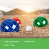 OUTOSS-Pallino for Bocce Ball Game,Boule Game,Jack for Petanque Game,Size-40mm(1.57In.),White-2 Packs