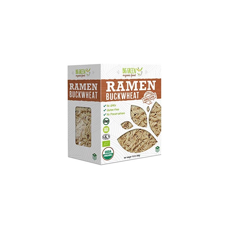 Organic Buckwheat Ramen, 9.8oz, Non-GMO, Gluten-Free (6)