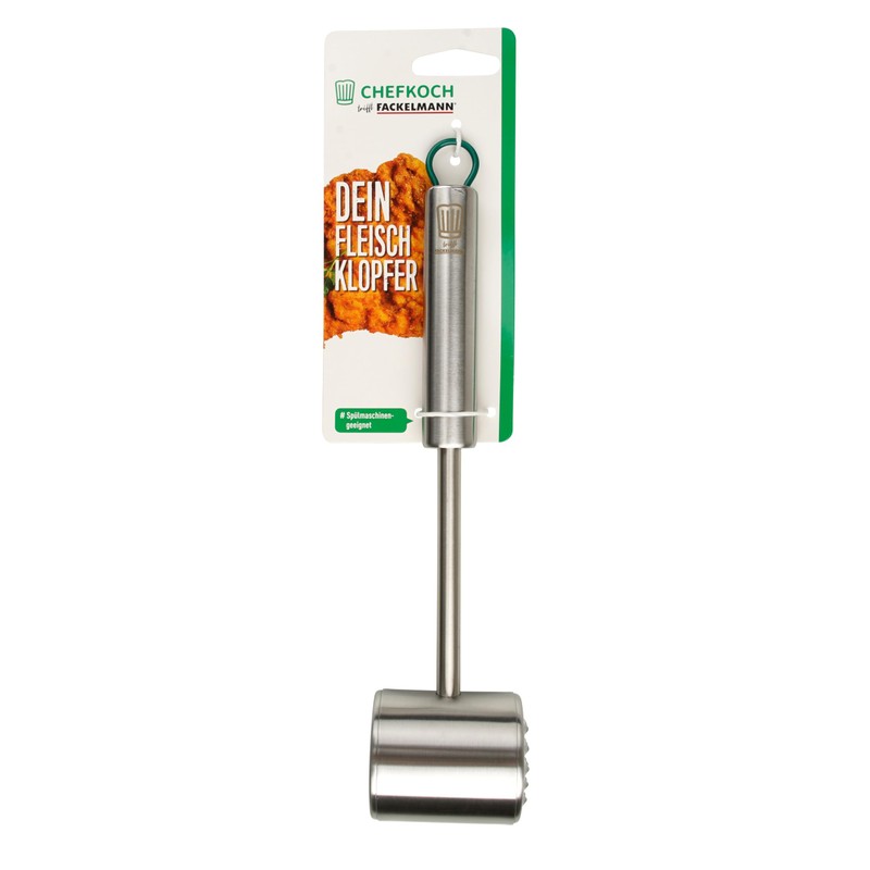 FACKELMANN Chefkoch trifft High-quality Meat Tenderiser Made of Stainless Steel,