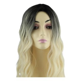 Gala Peluca Ajustable Oncológica 100% Fibra Natural Larga Ond