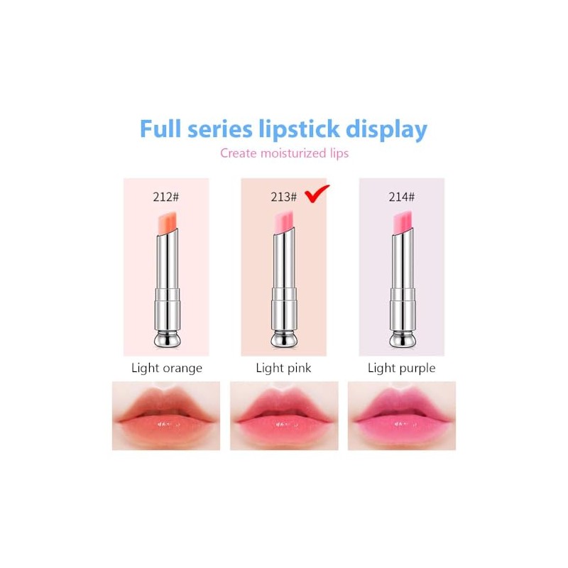 Bálsamo Labial que Cambia de Color, Labiales Mágicos que Cambian