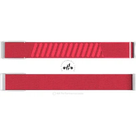 AR LABS Whoop 5.0 Compatible ONE & PEAK SuperKnit Band | Ultra-Soft Microfilament Weave | Stainless-Steel Hardware (Crimson)