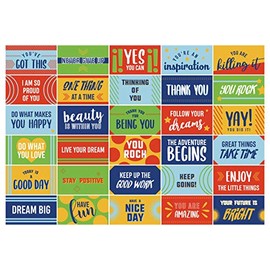 GSM Brands Motivational Cards for Employee Appreciation - Set of 60 Inspirational Kindness Cards (2" x 3.5")