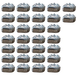 PRO FILSTAR Inline Flat Ground Lead Fishing Set 30 x 10 g - Gripper Lead Fishing - Fishing Lead Set - Ground Fishing - Pear Lead - Lead Weight - Fishing Lead - Flat Fishing Weights - Lead Weights -