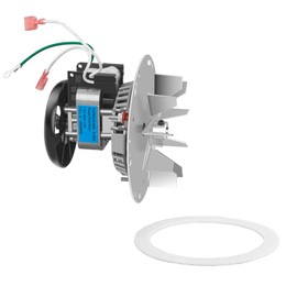 Replacement 812-4400 Exhaust Blower Motor for PelPro PP130, PP60, Quadra-Fire Castile, Santa Fe, Heatilator Eco-Choice PS35, Pleasant Hearth PH50CABPS Pellet Stoves (No Housing)