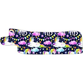 Nasogastric or Oxygen Tube precut Adhesive Tape Rainbow Unicorns Theme x 10 Pack. (Left & Right Side Mix)