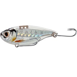 LIVE TARGET ICT Shad- Blade Bait, 2.25", 1/2 oz, Glow/Pearl