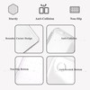 6 Pack Drawer Organiser, Versatile Clear Drawer Storage Trays with