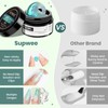 SUPWEE Solid Builder Gel for Nails - Aurora Green 3D