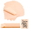 Tattoo Practice Skins, 35 Pcs Waterproof Double-Sided Fake Skin, 8