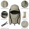 GADIEMKENSD Foldable Fishing Sun Hat with Neck Flap Face Cover