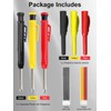 3 Pack Mechanical Carpenters Pencils Built-in Pencil Sharpener with 36