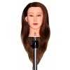 Bellrino Maniqui Cabeza Cabello Natural Marron Oscuro 55 Cm Bellrino