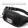 Tactical Fanny Pack with A Free Flag Patch, Multi-Layer Waterproof