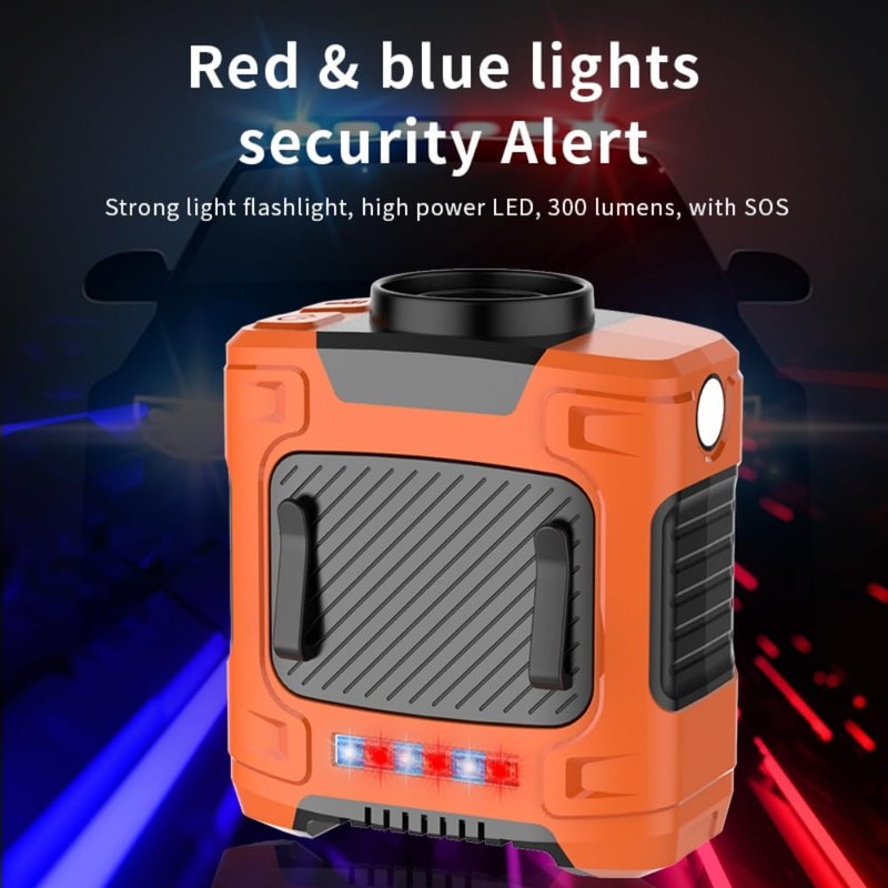 Suzii 2025 Waist Fan Clip - 24H Runtime 10K mAh