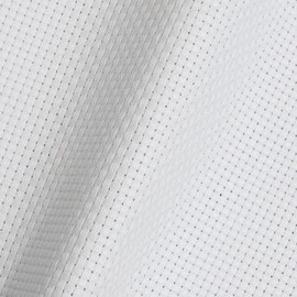 Aida Cloth 9 Count Cross Stitch Fabric,60×39inch (9CT,White)