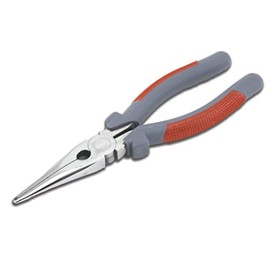 Hi-Seas - Alicates de Punta Larga (Acero Inoxidable), Plateado/Gris, 6 Inch Length