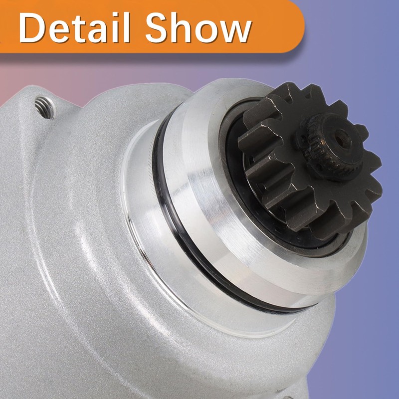 GENRICS Starter Motor Replacement for Yamaha V-Star 1100 XVS1100 1999-2009