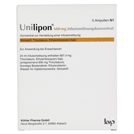 Uni Lipoic 600 Infusion Solution Concentrate 5 ST Solution Concentrate