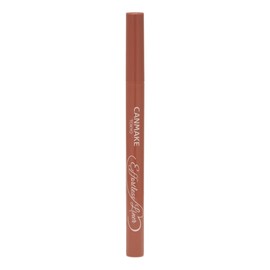 Canmake Effortless Liner 01 Fringe Terracotta 0.02 fl oz (0.63 ml) Liquid Eyeliner Shedding Orange Brown