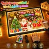 KEAMIMU LED Note Board, 14.2"x11", Acrylic Magnetic Whiteboard