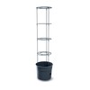 PROSPERPLAST Tomato Grower Plastic Planter in Anthracite (L) x 29.5