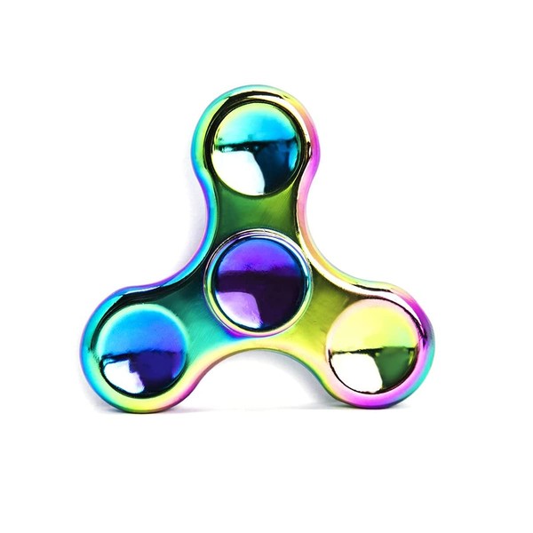 TB® Rainbow Anti-Anxiety Fidget Spinner [Metal Fidget Spinner] Figit Hand