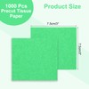 Rebower 1000 Pcs 3 Inch Tissue Paper Squares, Light Green