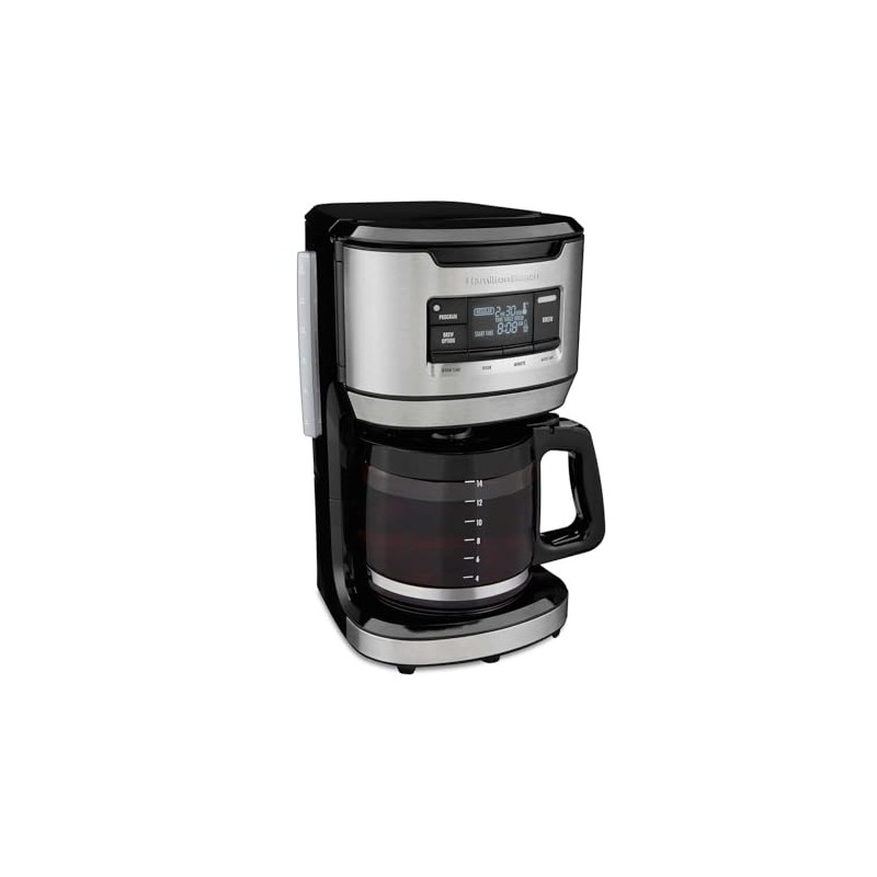 Hamilton Beach Programmable FrontFill Coffee Maker, Extra-Large 14 Cup Capacity,