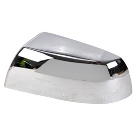 TRQ Driver Side Chrome Mirror Cap Compatible with 2007-2017 Toyota Sequoia Tundra