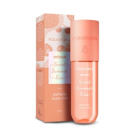 Aqualogica Aqualogica Strawberry Body Mist with Zemea & Hyaluronic Acid – Sweet & Sensual Long-Lasting Fragrance, Lightweight & Refreshing Perfume Spray for Women, 5.07 Fl Oz/150 ml