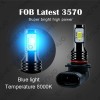 8000K Front LED Headlight Bulbs For Saturn SL2 1991-2002 High