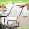 Tempered Glass Cutting Board 8x12" and 12x16", GUGEMEI Glass Chopping