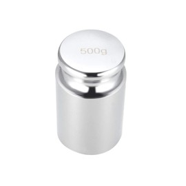 sourcing map Gram Calibration Weight 500g M1 Precision Chrome Steel for Digital Scales
