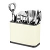 QUARKZMAN Kitchen Utensils Holder Stainless Steel Square Divider Storage Cooking